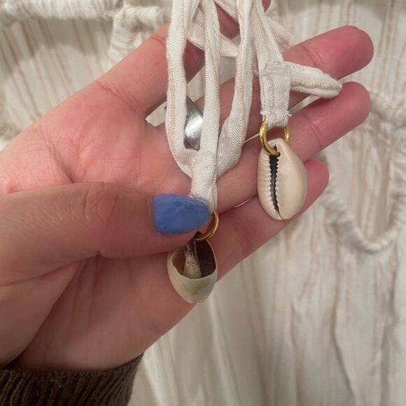 LSPACE Cover-Up Cut Out Plunging Maxi Dress Cream XS - Picture 9 of 14